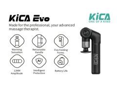 قیمت بهترین ماساژور تفنگی حرفه ای کیکا KiCA EVO Foldable Massage Gun