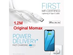 کابل شارژ تایپ سی به لایتنینگ مومکس Momax DL36 Zero Lightning to Type-C Cable 1.2m