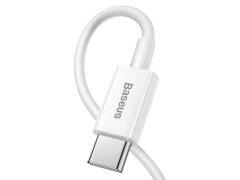 کابل شارژ سریع تایپ سی به لایتنینگ بیسوس Baseus Superior Series Type-C to iP PD 20W Fast Charging 1m