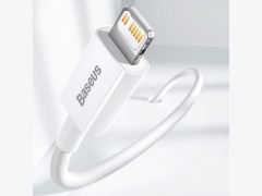 کابل شارژ سریع تایپ سی به لایتنینگ بیسوس Baseus Superior Series Type-C to iP PD 20W Fast Charging 1m