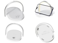 استند و چراغ خواب رسی Recci RLS-L15 Wireless Charging 3-In-1 charger 15W