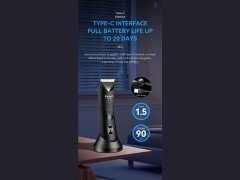 ماشین اصلاح ریش و موی سر شارژی کیمی Kemei KM-1840 Electric Body Clipper Hair Trimmer For Men