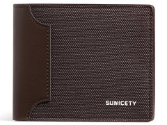 فروش کیف پول مردانه ضد سرقت سانی ستی SUNICETY RFID anti-theft canvas men's wallet S3019