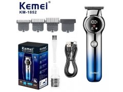 بهترین دستگاه موی سر و بدن شارژی کیمی Kemei Electric Hair Clipper With LCD Hair Remover KM-1852