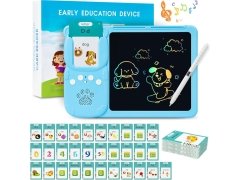 خرید تخته دیجیتال آموزش نقاشی و نوشتن سخنگو Talking Flash Cards, Early Education Machine with LCD Writing Tablet for Toddlers