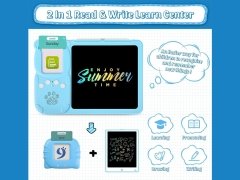 قیمت تخته دیجیتال آموزش نقاشی و نوشتن سخنگو Talking Flash Cards, Early Education Machine with LCD Writing Tablet for Toddlers