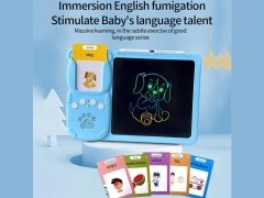 اسباب بازی آموزش زبان انگلیسی کودکانه Talking Flash Cards, Early Education Machine with LCD Writing Tablet for Toddlers