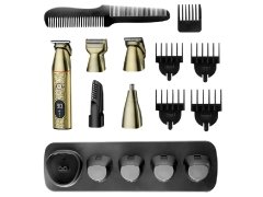کیت ماشین اصلاح موی سر، صورت و بدن شارژی کیمی Kemei Professional Men Hair Clipper Trimmer Set KM-5859