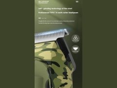 خرید ماشین اصلاح موی سر و بدن شارژی کیمِی Kemei km-1928 Waterproof Usb Charging Rechargeable Head Shaver