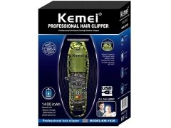 ماشین اصلاح موی سر و بدن شارژی کیمِی Kemei km-1928 Waterproof Usb Charging Rechargeable Head Shaver
