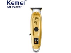 ریش تراش و ماشین اصلاح موی سر و بدن شارژی کیمی Kemei KM-PG1947 Professional Hair Clipper LCD Display Hair Trimmer