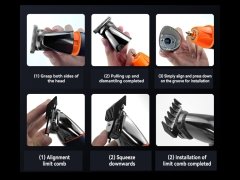 لوازم اصلاح موی سر، صورت و بدن شارژی کیمی Kemei Hair Cutting Machine Barber KM-5857