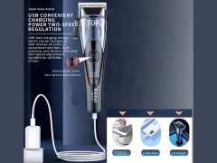 دستگاه اصلاح موی سر و صورت شارژی کیمی Kemei Professional Electric Hair Trimmer KM-3235