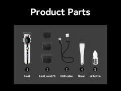 خرید بهترین ماشین اصلاح موی سر و بدن کیمی KEMEI Cordless Hair Trimmer km-1851