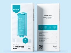 بهترین محافظ صفحه نمایش شیشه ای ست نیلکین Nillkin EZ set tempered glass screen protector for Apple iPhone 15 6.1
