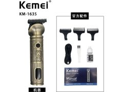 خرید بهترین ماشین اصلاح موی سر و بدن چندکاره برنزی شارژی کیمی KEMEI Hair clipper KM-1635 rechargeable