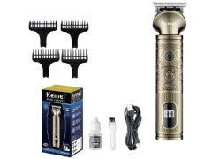 خرید بهترین ماشین اصلاح موی سر و بدن چندکاره برنزی شارژی کیمی KEMEI Hair clipper KM-1635 rechargeable
