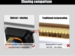 ماشین اصلاح موی سر و صورت شارژی کیمی Kemei Rechargeable Hair Trimmer KM-MAX5090