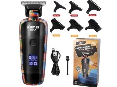 ماشین اصلاح موی سر و صورت شارژی کیمی Kemei Rechargeable Hair Trimmer KM-MAX5090