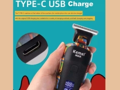 ماشین اصلاح موی سر و صورت شارژی کیمی Kemei Rechargeable Hair Trimmer KM-MAX5090