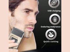 خرید ریش تراش برقی شارژی کیمی Golarka Kemei KM-TX11 Shaver Electric