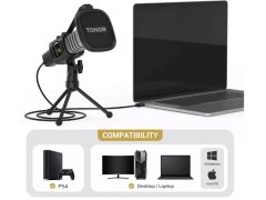 فروش میکروفن کندانسر تونور TC30 USB Condenser Microphone