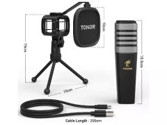 قیمت میکروفن کندانسر تونور TC30 USB Condenser Microphone