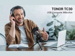 بهترین میکروفن کندانسر تونور TC30 USB Condenser Microphone
