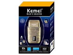 کیفیت ماشین اصلاح ضدآب شارژی حرفه‌ای دارای نمایشگر کیمی Kemei Mini Beard Shaver Km-870 Portable