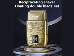فروش ریش تراش ضدآب شارژی حرفه‌ای دارای نمایشگر کیمی Kemei Mini Beard Shaver Km-870 Portable