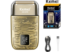 فروش ماشین اصلاح ضدآب شارژی حرفه‌ای دارای نمایشگر کیمی Kemei Mini Beard Shaver Km-870 Portable