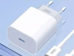 شارژر دیواری تایپ‌سی و کابل لایتنیگ فست شارژ ایکس‌او XO 20W Fast charger with Lighting cable(Type-c to Lighting) L77 EU