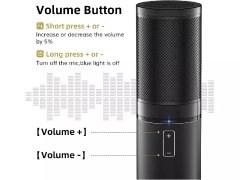 کیفیت میکروفون استودیو تونور Tunor studio microphone model TN120079BL