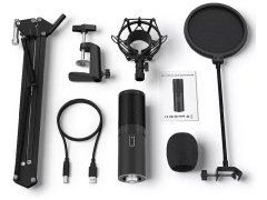 فروش میکروفون استودیو تونور Tunor studio microphone model TN120079BL