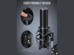میکروفون استودیو تونور Tunor studio microphone model TN120079BL