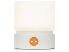 قیمت چراغ خواب رومیزی شارژی HBK cylindrical lamp rechargeable night LED desk lamp HBKYZD-01