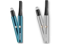 دستگاه اصلاح موی بینی و ابرو شارژی کیمی Kemei Nose & HIS Eyebrows Hair Trimmer KM-491