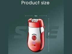 شیور شارژی کیمی Kemei 3 in 1 USB Rechargeable Electric Hair Epilator KM-908A