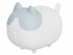 فروش چراغ خواب فانتزی شارژی رومیزی Cute cat silicone pat lamp induction dimming M21