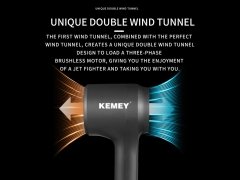 سشوار برقی کیمی KEMEY High Speed Negative Ions Hair Dryer KM-2061