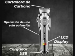 ریش تراش و ماشین اصلاح حرفه‌ای شارژی کیمی Kemei Electric Hair Trimmer Lithium Lon Powerful Beard KM-517