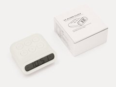 فروش ساعت زنگ‌دار رومیزی چندکاره MUID small alarm clock multi-functional plastic bedroom H-C-05