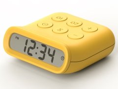 خرید ساعت زنگ‌دار رومیزی چندکاره MUID small alarm clock multi-functional plastic bedroom H-C-05