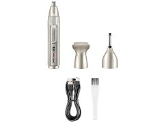 خرید ریش تراش و ماشین اصلاح ابرو و بینی شارژی کیمی Kemei KM-315 shaver, eyebrow trimmer, nose trimmer
