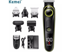 قیمت ریش تراش و ماشین اصلاح موی سر و بدن حرفه‌ای شارژی کیمی Kemei KM-696 5 in 1 trimmer shaver