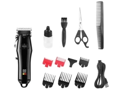 خرید ماشین اصلاح موی سر و بدن حرفه‌ای شارژی کیمی Kemei TOP-63 Rechargeable Trimmer Cordless Electric Shaver