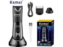 خرید ماشین اصلاح موی سر و بدن شارژی ضدآب کیمی Kemei KM-1840 Electric Body Clipper Hair Trimmer