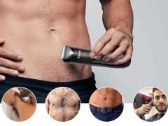 خرید شیور موی سر و بدن شارژی ضدآب کیمی Kemei KM-1840 Electric Body Clipper Hair Trimmer