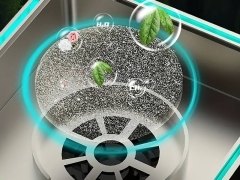 خرید زیرسیگاری تصفیه هوا بدون دود با نور LED چند منظوره Smokeless 2 in 1 Air Purifier Ashtray Air Purifier Ashtrays with LED Light