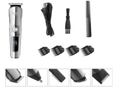 خرید ماشین اصلاح موی سر و بدن 7 کاره شارژی ضدآب کیمی Kemei KM-8508 6 In 1 Waterproof Shaving Machine Multifunction Trimmer